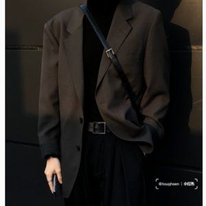 NWT Uniqlo U black jacket blazer